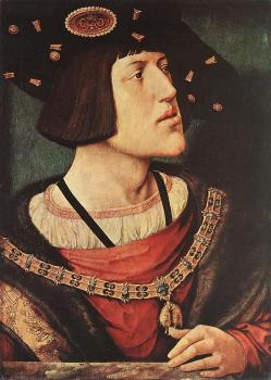 拜爾內特 凡 奧利 Portrait of Charles V
